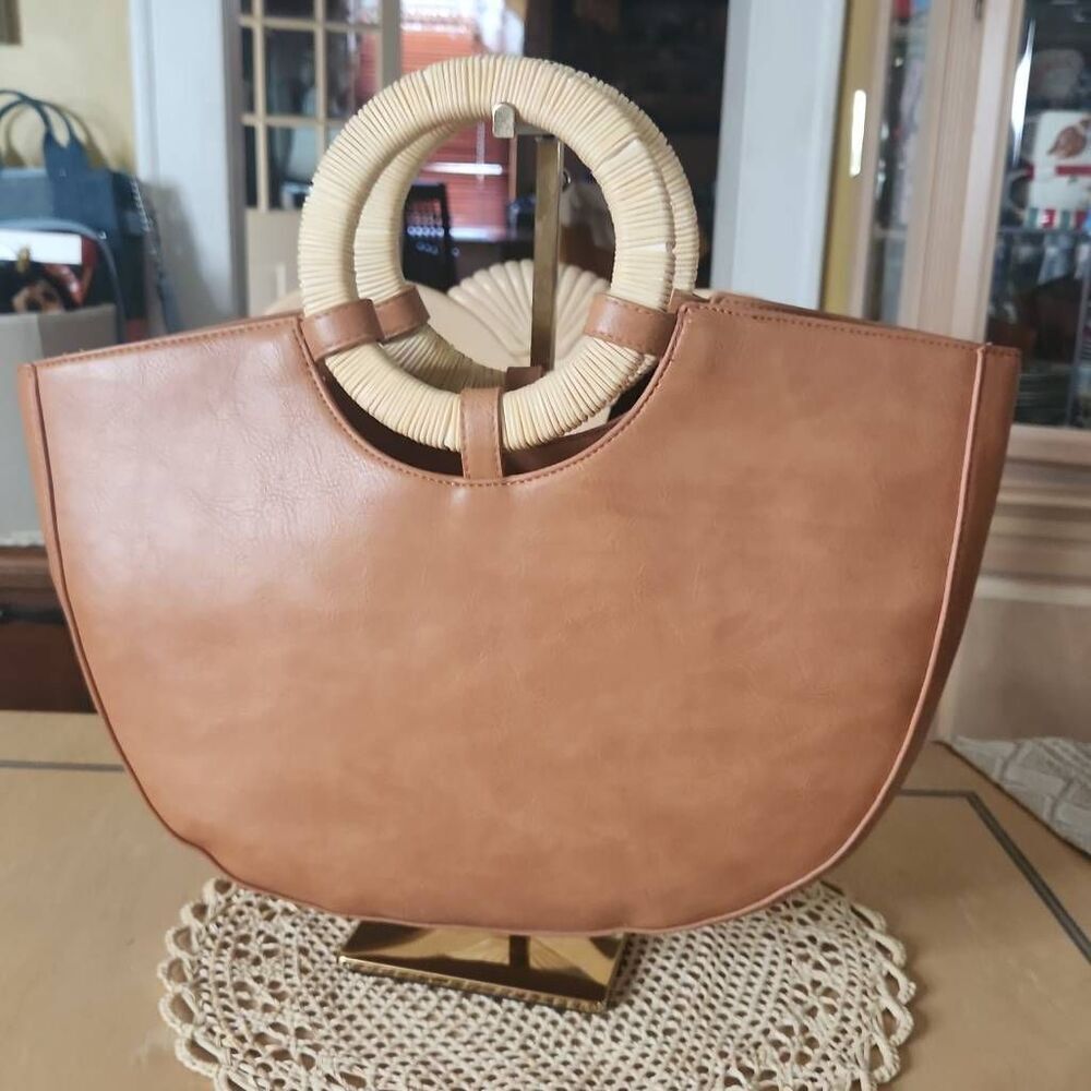 Universal Thread Straw Bag With Drawstring - image 3